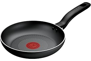 Tefal Titanium Essential Frying Pan 20 cm, Non-Stick Coating, Metal Safe, Compatible with All Hobs Except Induction, Flawless Glide, Everyday Use, B9410244