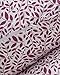 Motherhood Cover for the Sleepy-C Maternity Support and Side Sleeper Pillow (Lilac Leaves)