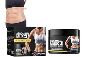KOAHDE Bauch Fettverbrennung Creme,Bauch Straffende Muskel Creme,Bauchcreme Heiße Creme,Bauch Anti-Cellulite-Creme,Fettverbrennung Muskel Creme Bauch,Anticellulite Fettverbrennung Creme Westenlinie
