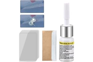 KANGXIN Windscreen Repair Kit,Windscreen Chip Repair Kit,Car Scratch Repair Kit,Automotive Glass Nano Repair Fluid,Glass Repair,Glass Scratch Remover,Windshield Repair Kit,Glass Repair Fluid For Bulls-Eye