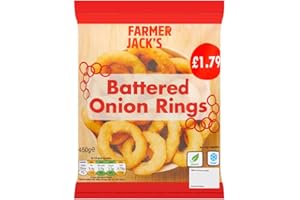 MY AFRICA STORE Farmer Jack's Battered Onion Rings 450g 450g × 8