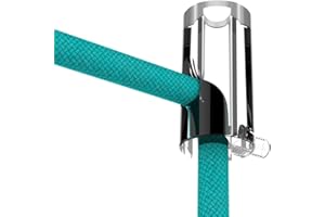 OASHISU 3 PZ Decentratore da Soffitto per Cavi Elettrici con fermo, [TRASPARENTE] Decentratore a Soffitto, Decentratore Cavo Elettrico, Decentratore Lampadario, Gancio da Soffitto o Parete, Fermacavo