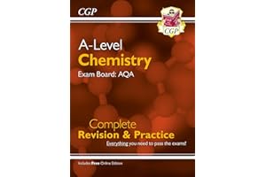 A-Level Chemistry: AQA Year 1 & 2 Complete Revision & Practice with Online Edition: for the 2026 and 2027 exams (CGP AQA A-Level Chemistry)