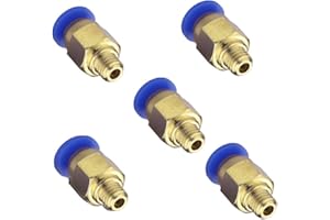 SIENOC 5x PC4-M6 Air pneumatique Raccord rapide Raccord rapide 4 mm M6