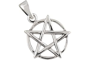 AFP Anhänger Pentagramm Gothic Schmuck 925 Sterling Silber AS-70