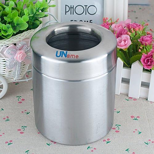 UName Stainless Steel Tissue Box/Waste Can, 1.2 L, UK048