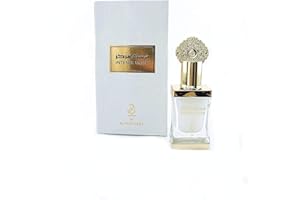 BUSINESS SQUARE BS Parfum INTENSE 12ML MUSC blanc TAHARA Attar Arabe Oriental Halal Pour Homme et Femme 100% Huile Sans Alcool Longue Durée Notes: Violette, Rose Cèdre, Ambre