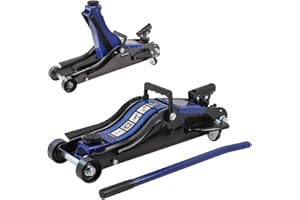 FORSAGEPOL Rangierwagenheber 2.5T tief (h min 89mm, h max 359mm) mit Drehgriff // Wagenheber 2/5T tief Hydraulisch