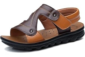 Aileese Baby Boy Fisherman Leather Closed-Toe Sandal Summer Beach Flat Shoes (Toddler/Little Kid/Big Kid)