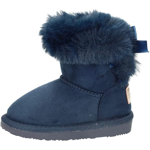 Botas australianas de niña Conguitos de color negro