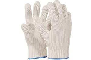 NATUREMAN Heat-Resistant Cooking Gloves for Indoor and Outdoor Use - Heat Protective Gloves for Cooking, Baking, Pot-Holding, Smoker Grill Handlingand So On -Oven Gloves Grilling Gloves