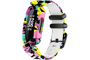 honecumi Ace 3 Straps Compatible with Fitbit Ace 3 Watch Bands for Kids Children Girls Boys Colorful Skin-Friendly Ace 3 Watch Strap Wristband Bracelet Replacement Accessory for Boy Girl Gift