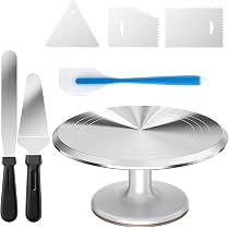 Lot De 2 Séparateurs à Gâteau Ronds Westmark - Plastique Blanc, Diamètre 32 Cm - Double Fonction