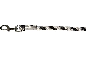 KERBL Mustang Longe Mousqueton pour Cheval Argent/Noir/Blanc