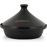 Mahlzeit Tagine in ghisa | Ø 25 cm | smaltata | Pentola Tajine con coperchio in ceramica smaltata per forno, fornelli elettri