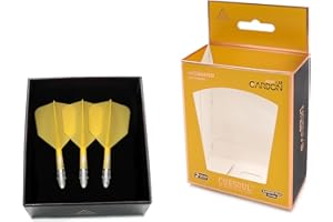 CUESOUL ROST T19 Carbonio Integrato al pozzo di dardo e Forma di Grande Ala di Volo, Set di 3