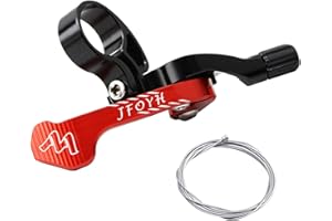 JFOYH Levier de Commande pour Tige de Selle télescopique – Kit de Commande pour Tige de Selle à Passage Interne ou Externe, Compatible Guidon 22,2 mm