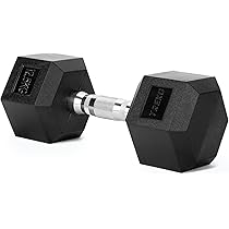 Msports Zeshoekige halters Premium (paar) | 5-30 kg | antislip coating | ergonomische verchroomde handgrepen | halterset 27,5 kg - paar (2 stuks Msports Zeshoekige halters Premium (paar) | 5-30 kg | antislip coating | ergonomische verchroomde handgrepen | halterset 27,5 kg - paar (2 stuks