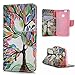 Produktbild Huawei NOVA Hülle,KASOS Huawei NOVA Case Bunt Gemalt Book Type PU Leder +TPU Innere Tasche Brieftasche Etui und Magnetverschluss Ledertasche Schutzhülle Cover Handyhülle,Großer Baum