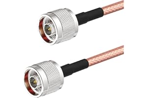 Superbat N męski na N męski kabel koncentryczny o niskiej stracie o dużej mocy RG142 3ft kabel koncentryczny do wzmacniaczy dupleksowych wzmacniaczy komórek wzmacniaczy systemów antenowych itp