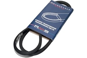 Keilriemen/Riemen/Antriebsriemen ohne CVT RMS für Piaggio/Vespa Ciao Ref. 102905, Schwarz