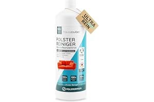 ‎HAUSZAUBER hauszauber® - Polsterreiniger Konzentrat [EXTRA REIN] - 1000 ml - Für Waschsauger, Nasssauger und manuelle Reinigung - Sofa, Auto, Couch, Sessel, Teppich - Fleckenentferner