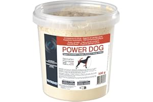 NUTRIVET - Aliment Complémentaire pour Chiens - Power Dog - Pot 500 g