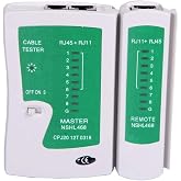 Alfais Al-4523 Rj11 Rj45 Cat5 Network Kablo Tester Test Kontrol Bağlantı Cihazı LEDli