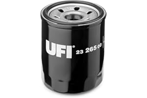 UFI Filters, Filtre à Huile 23.265.00, Filtre à Huile de Remplacement, Adapté aux Voitures et Moto, Applicable sur Différents Modèles tels que Citroen, Fiat, Ford, Honda, Hyundai, Opel, Volvo
