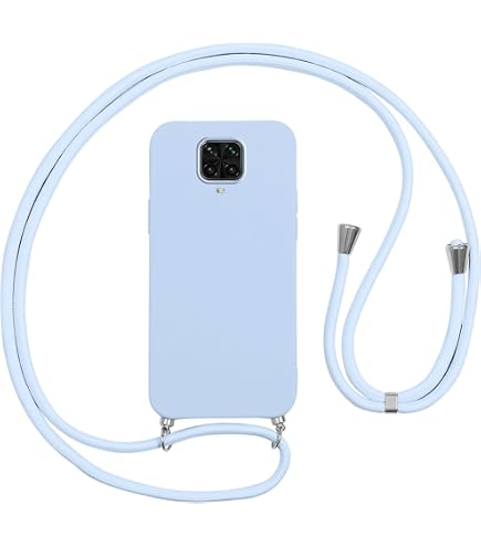 Custodia con cinturino per Xiaomi Redmi Note 9s/9 Pro/9 Pro Max, custodia in TPU