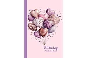 Birthday Reminder Book: Elegant Cover Design | Gift Special Occasions: Month by month diary for recording birthdays and anniversaries