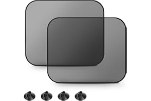 SAMALY Car Sun Shade, 2 Pack Car Window Shades for Kids Baby Pet UV Rays Protection, Kids Car Sunshades for Blackout with Storage Bag with 4 Suction Cup