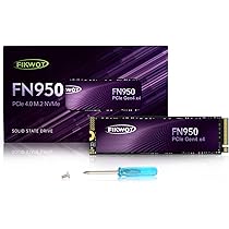 FIKWOT 2TB FN950 M.2 NVMe SSD PS5などに Fikwot M.2 SSD 2 TB NVMe SSD PCIe Gen4 x4 do 4800 MB/s TLC