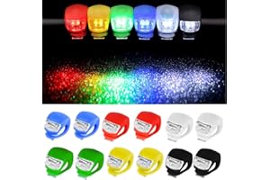 HOVCEH 12 Stück Kinderwagen Licht LED, Buggy Lichter mit Heller LED und 3 Leuchtfunktionen, Kinderwagenlicht Wasserdichtes für Kinderwagen, Jogger, Outdoor