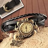 Armbanduhr geflochtene Retro-Uhr Modeuhr in verschiedenen Farben und Sets - 4