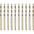Meccion HSS Cobalt Jobber Drill Bit 10pcs 3.0mm Twist Drill Bit for Drilling Stainless Steel and Metal
