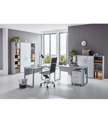 Aktenschrank Office Edition Sw Set 11 Sonoma Eiche/Weiß online kaufen ➤ mömax