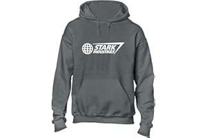 Crown Designs Stark Industries Super Hero Movie & Comic Book Fan Gift Unisex Hoodies for Men, Women & Teenagers