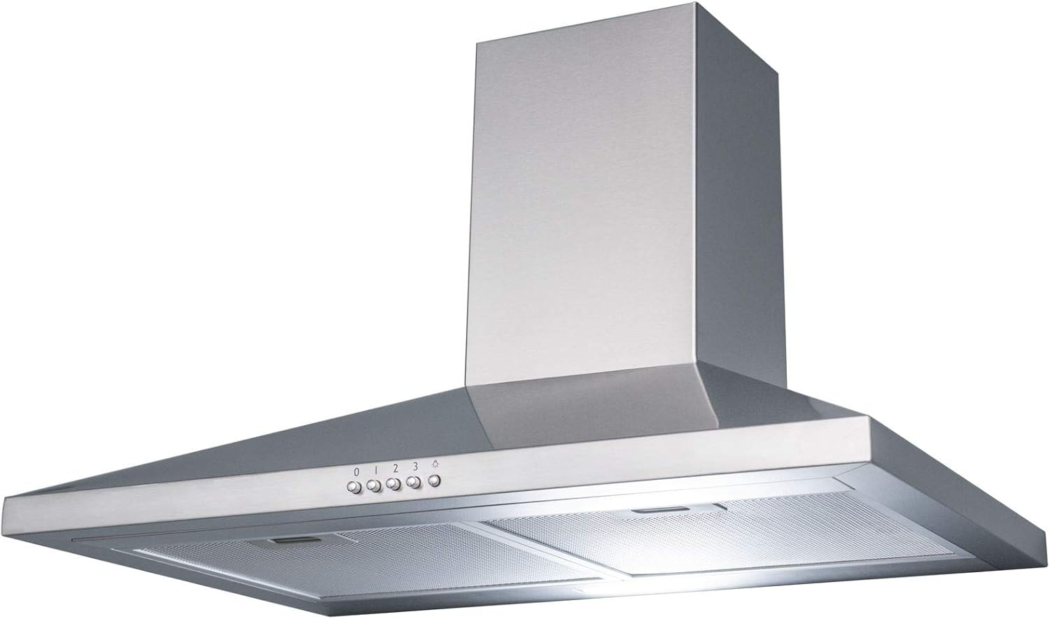 SIA CHL60SS 60cm Chimney Cooker Hood Kitchen Extractor Fan In Stainless Steel