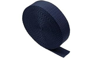 The Bead Shop - Cinghia in polipropilene resistente per zaini, zaini, bagagli e cinghie cargo, 5 metri (Marina Militare, 25 mm)