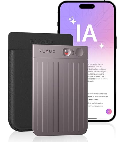 Registratore Vocale AI Da 64 GB Con Trascrizione - Supporto 102 Lingue, Per Riunioni, Lezioni E Chiamate - Foto 6