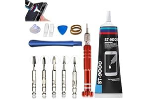 GXGM Colle Telephone Glue pour Ecran Phone Colle Smartphone Livré avec des outils de réparation Colle Multifonction Convient aux Écrans de Téléphones Portables Coques Arrière et Verre(50ml),A