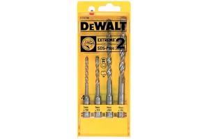 DEWALT DT9700-QZ DT9700-QZ-Selección 4 unid. – Mått: 5,6,8,10 SDS-Plus Extreme2