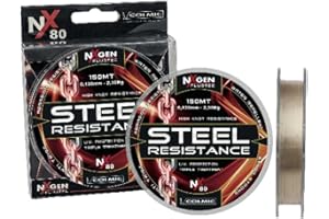 Nylon Colmic Steel resistance 150m - 150m, 0.25, 8.9kg