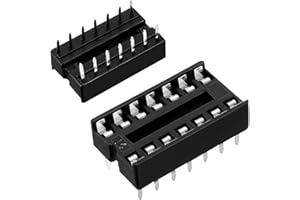 Oiyagai Lot de 30 Adaptateurs Dip 14 Broches 2,54mm, Support de CI à Souder