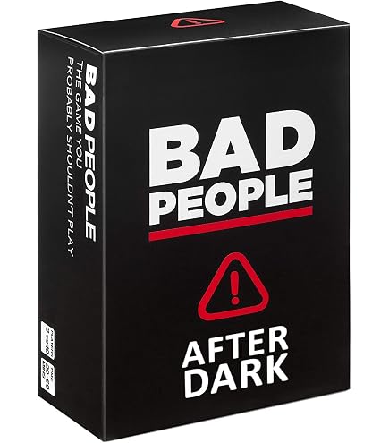 BAD PEOPLE Partyspiel Von Dyce Games – Deutsch, Für 3-10 Spieler Ab 17, Mit 3 Spielvarianten
