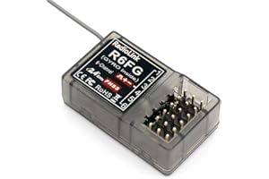 Radiolink FHSS R6FG 2.4G 6 Canal Système de Contrôle Radio RC6GS RX Récepteur