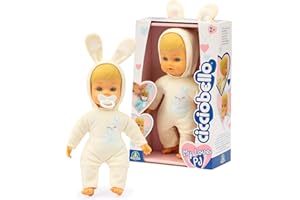Cicciobello My Love, Bambola Con Pigiama Color Crema A Forma Di Coniglietto, Corpo Morbido da 24 cm, Giochi Bambini 2 anni, Accessori Inclusi, Giochi Preziosi