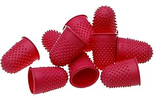 SMCO QCONNECT THIMBLETTES THIMBLETTE Rubber Thimble Size 00 RED Qty 10
