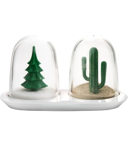 Salière Et Poivrière Carré Bleu - Poterie De Crestet